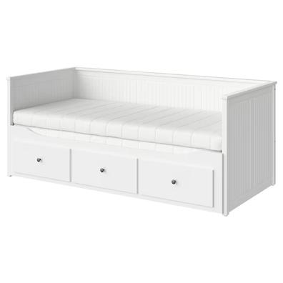 MANDAL estructura de cama con almacenaje, abedul/blanco, 160x202 cm - IKEA