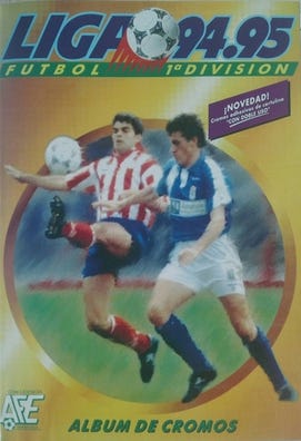Poster De Foot Vintage Real Madrid C.F. - Saison 1994/1995, état Excellent