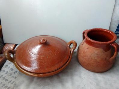  Cazuela de cocina con tapa, cazuela – cazuela – cazuela para  sopa de arroz, olla de cerámica para el hogar (tamaño: 3,5 L) (tamaño: 1,6  L) (tamaño: 2,5 L) : Hogar y Cocina