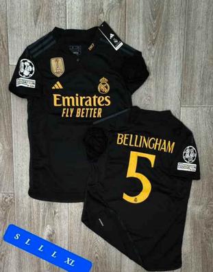 Milanuncios - Camiseta negra Bellingham Madrid