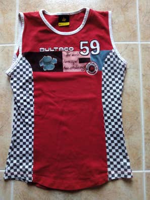 Camiseta Bultaco Para Mujer - Diseño Vintage De Moto (cuello V