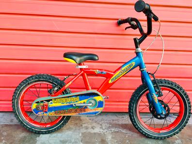 Bicicleta Niño 14 Pulgadas Mickey Mouse 4-6 Años - Azul