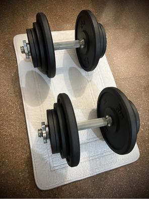 Mancuernas ajustables 40kg de segunda mano Milanuncios