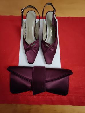 Continental romano Masaje Conjunto de zapatos y bolso de fiesta Zapatos y calzado de mujer de segunda  mano barato | Milanuncios