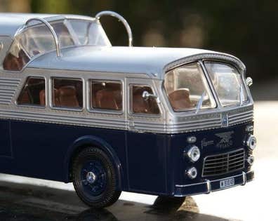 Autobús Pegaso ENASA Madrid-Barcelona 1950 – Escala 1/43 – Modelo De Colección En Metal – Fabricado Por Ixo Para Hachette – OPO 10