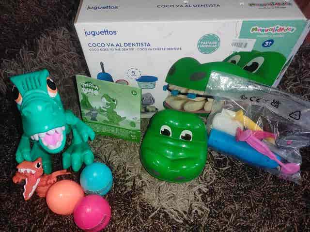 Milanuncios Play-DohDino Glotón +Coco va al Dentista