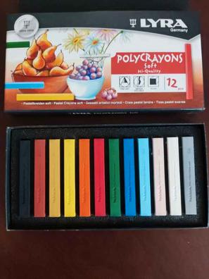 Estuche 24 tizas pastel Lyra Polycrayons soft