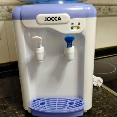 Jocca Dispensador de Agua con depósito de 7 litros, Blanco y azul, 24.5 x  23 x 34 cm, Libre de BPA, SIN adaptador para botellas, : : Hogar y  cocina