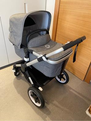 Carrito Bugaboo Fox 3 con capazo y silla Capota gris melange