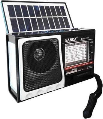 El Mundo de EXE - Radio Solar recargable con Bluetooth C