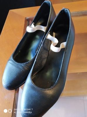 Zapato Flamenco de doble suela con dos correas - El Rocio Zapatos  especiales de Flamenco