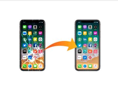 Cambiar pantalla iPhone x, Garantía de 6 Meses