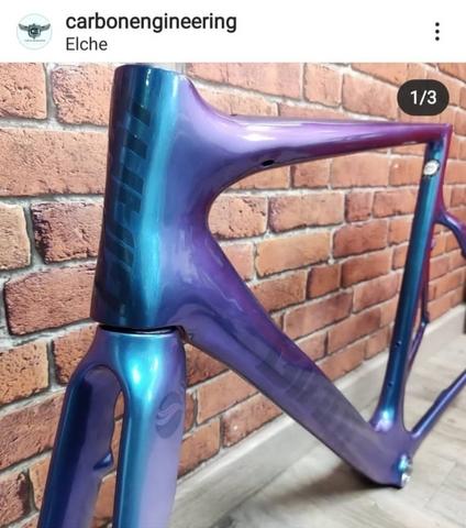 Pintura bicicleta online carbono