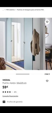 AULI puertas correderas, 2 uds, espejo, 150x236 cm - IKEA