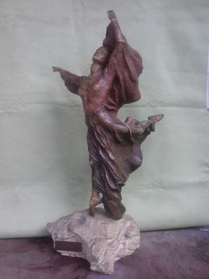 manos. escultura en resina con patina de bronce - Compra venta en