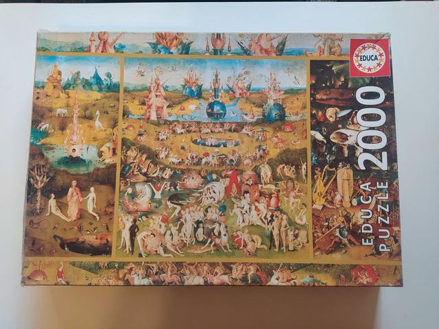 Puzzle el jardin 2025 de las delicias 3000