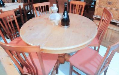 Muebles de hogar Ocio clásicos de madera mesa con sillas de cuero en color  muebles opcionales - China Los muebles, Tabla de ocio