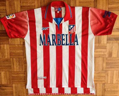 habilitar Caballero amable prioridad Camiseta atletico de madrid 1999 2000 Futbol de segunda mano y barato |  Milanuncios