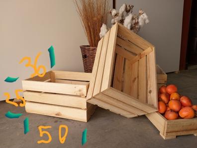 Cajas madera fruta Muebles segunda baratos | Milanuncios