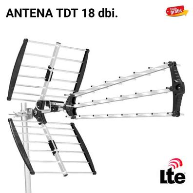Antena Digital Exterior TDT Full HD + Decodificador Digital