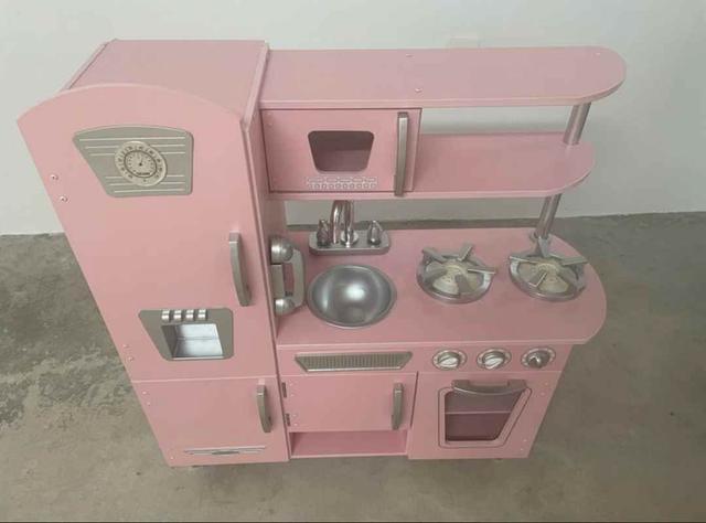 Milanuncios - Cocina infantil madera rosa