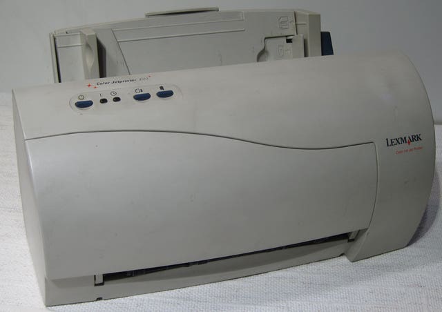 Milanuncios - Impresora Lexmark Jetprinter 1020