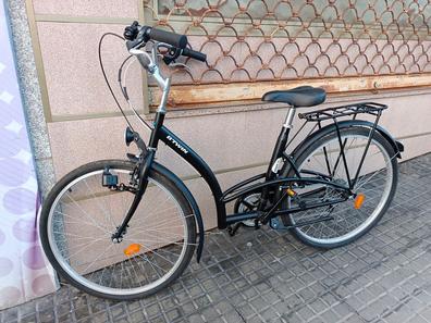 CESTA BICICLETA BTWIN 100 8 L METÁLICA