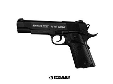RD Compact Gamo Red Alert Pistola Full Metal + maletín + Accesorios. Arma  de balines (perdigones BB's de Acero Cal 4.5mm) y CO2 (Botella de Aire  comprimido) SEMIAUTOMÁTICA <3,5J : : Deportes