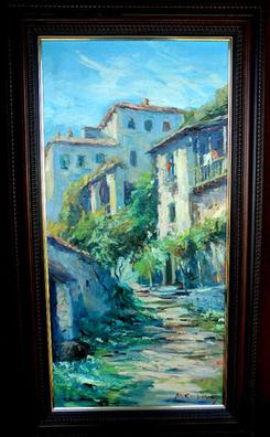 Oleo pintor muniz torres de segunda mano Milanuncios