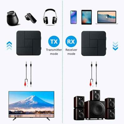 Transmisor Transmisor y Receptor Bluetooth, Adaptador Bluetooth HiFi 2 en 1  para estéreo doméstico, TV/Smartphone/