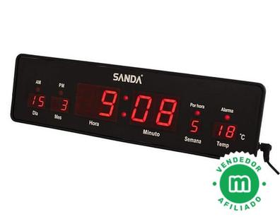Reloj Digital De Mesa , Alarma Cronómetro Y Calendario