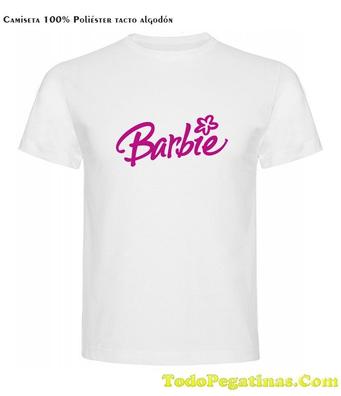  Barbie Camiseta para niñas, Tops de verano de algodón para  niñas, Camisa de manga corta Barbies Girls