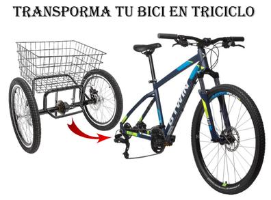 Triciclo para adultos: cómo transformar tu bicicleta en un triciclo