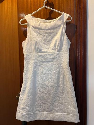Milanuncios Vestido Blanco 38 M El corte inglés