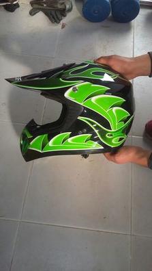 Casco motocross con online pantalla