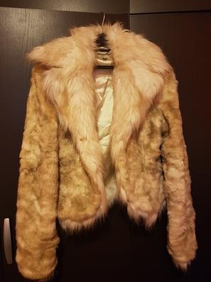 Abrigo piel de conejo de ingles Abrigos chaquetas de mujer de segunda mano | Milanuncios