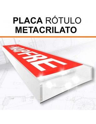 Placa Metacrilato - Imprenta Online 24h