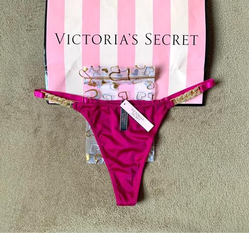 Tanga Victoria's Secret rosa fúcsia em segunda mão durante 13 EUR