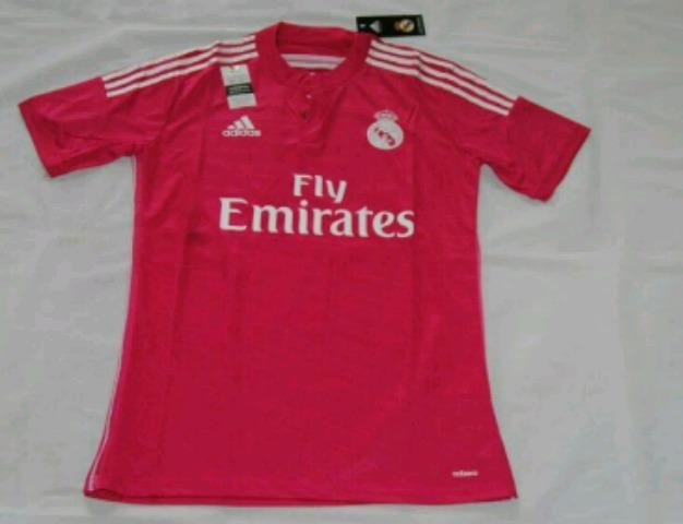 Camisa rosada discount del real madrid