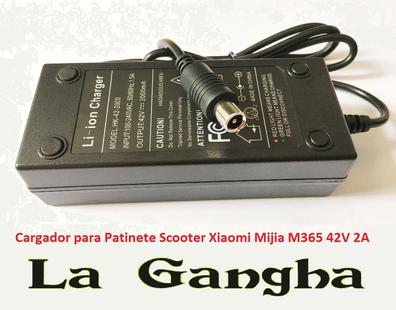 Adaptador de cargador de corriente para patinete eléctrico Xiaomi, 42V, 2A,  M365, 1S Pro, Ninebot ES1/
