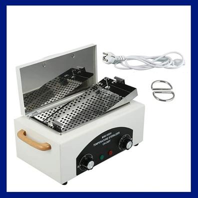 Esterilizador de herramientas de uñas, limpiador de alta temperatura para  salón de manicura, tijeras para cortar tatuajes, tijeras (esterilizador)