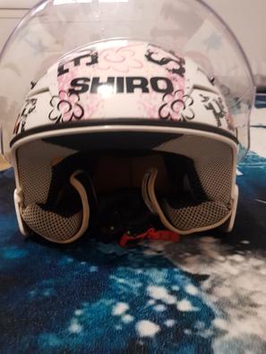 Milanuncios - Casco moto Shiro niña 10 años aprox