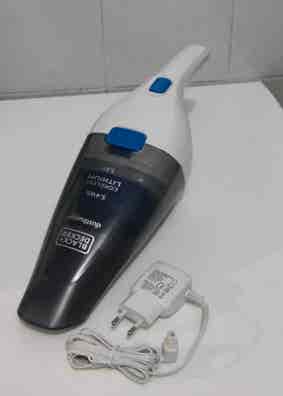 Aspiradora De Mano Inalambrica Total 20 V Cargador Batería