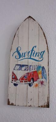 Tabla de surf para colgar en la pared decoración de tabla de surf
