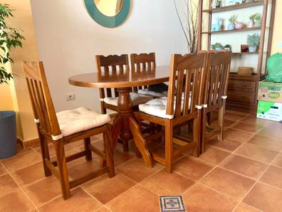 Mesa comedor 6 sillas Muebles de segunda mano baratos | Milanuncios