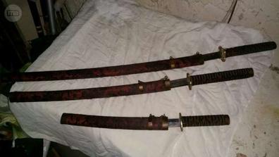 VENDO] Katana Japonesa con grabados orientales en hoja y funda. ¡¡REBAJADA!!