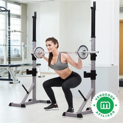 Barra estacionaria para soporte de barra I Barra de inmersión para  entrenamiento muscular I Barras de calistenia para entrenamiento con tu  propio peso corporal I Equipo de fitness profesional para : 