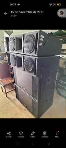 - Etapas de potencia, altavoces