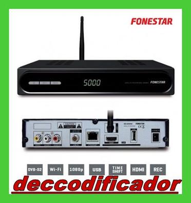 Fonestar rds 560 preparado para cccam Antenas y decodificadores de segunda  mano baratos