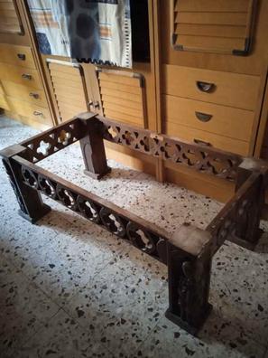 mesa de madera noble y resina epoxi - Buy Vintage furniture on todocoleccion